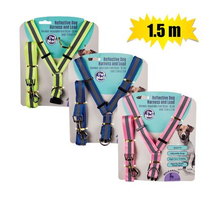 Pet Mall Dog Harness Nylon 20mmx1.5m each