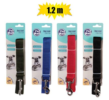 Pet Mall Dog Lead Nylon 23x1200mm