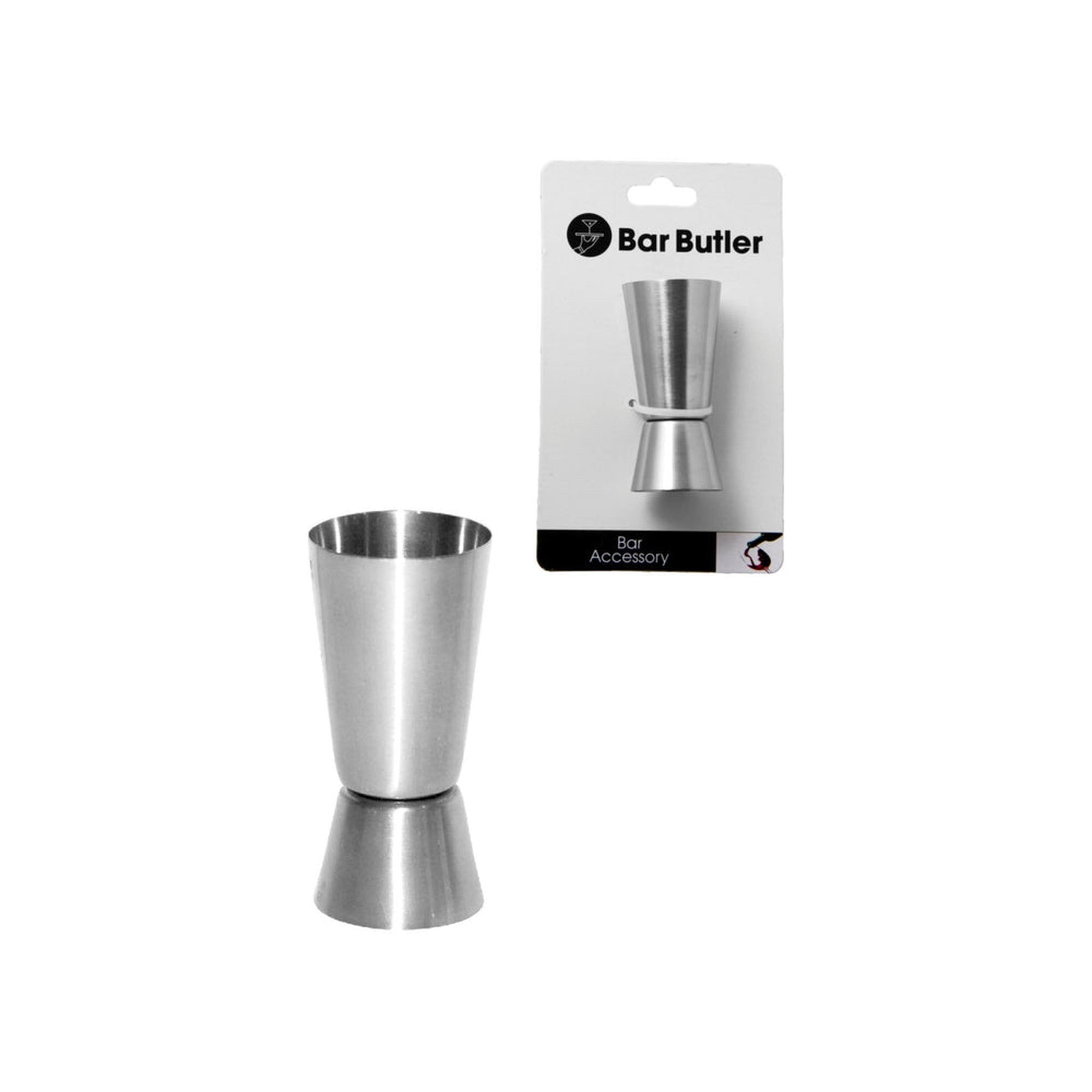 Bar Butler Double Tot Measure Stainless Steel 25ml/50ml 73075