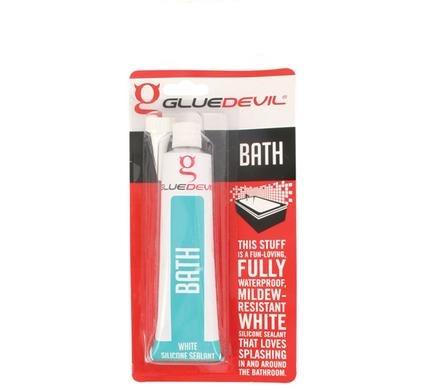 Glue Devil Silicone 90ml Bath White