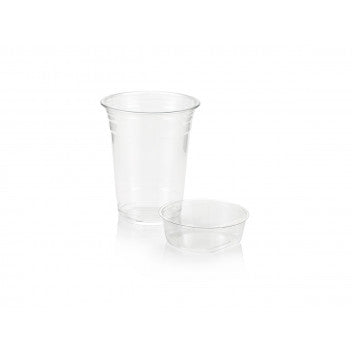 500ml Disposable Plastic Pet Z Range Smoothie Cup Clear 10pack -No Lid