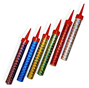 Sparkling Candle 12cm Sparklers Assorted Colors 6pc