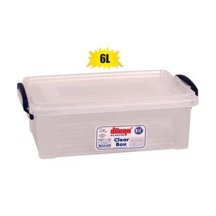 6L Niche Storage Box Clear