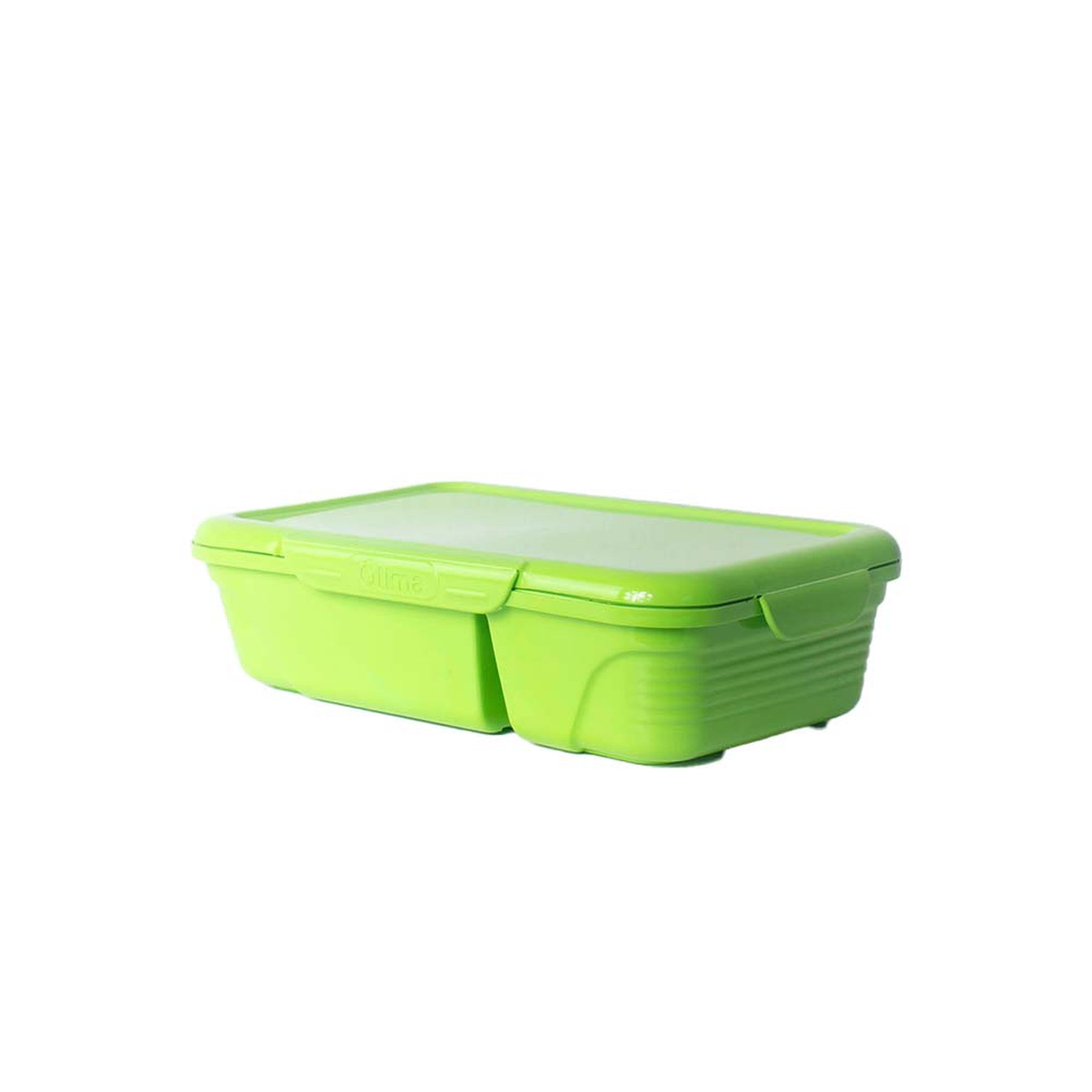 Otima Plastic Lunch Box 1.9L Flip-Top with Division