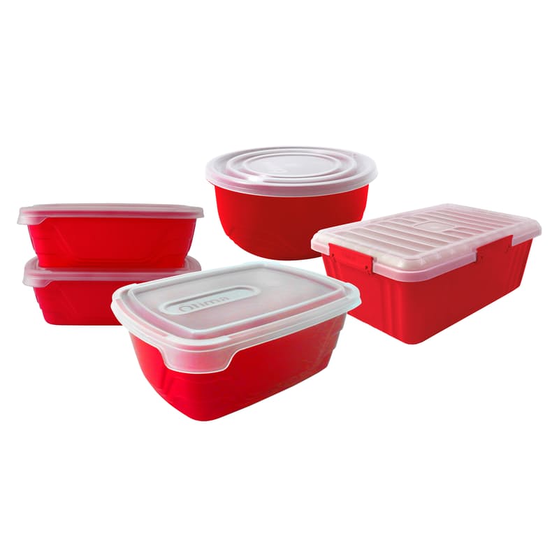 Otima Snap It All Rounder Lunch Box Containers 5pack 10pc
