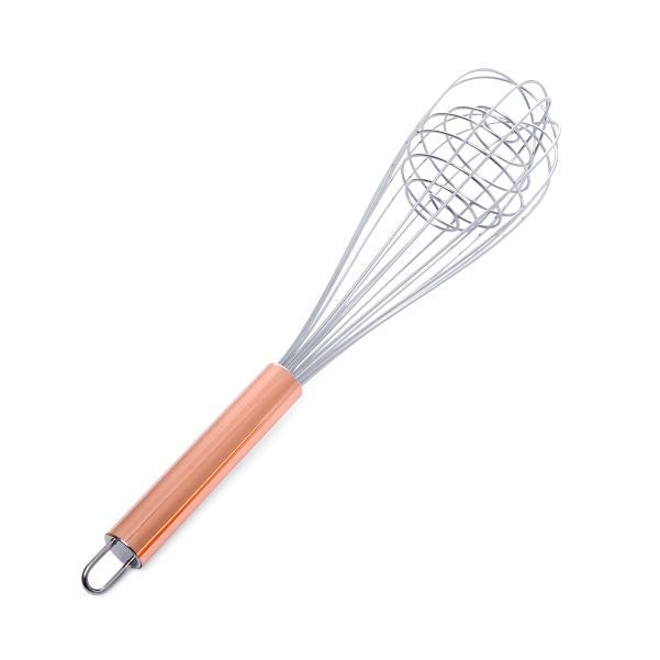 Spring Coil Wire Beater Whisk Egg Beater Rose Gold 110