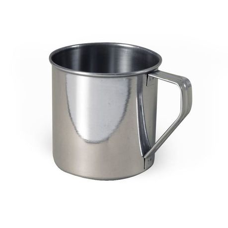 Stainless Steel Mug 200ml 5x7cm Tumbler Cup 8694-1