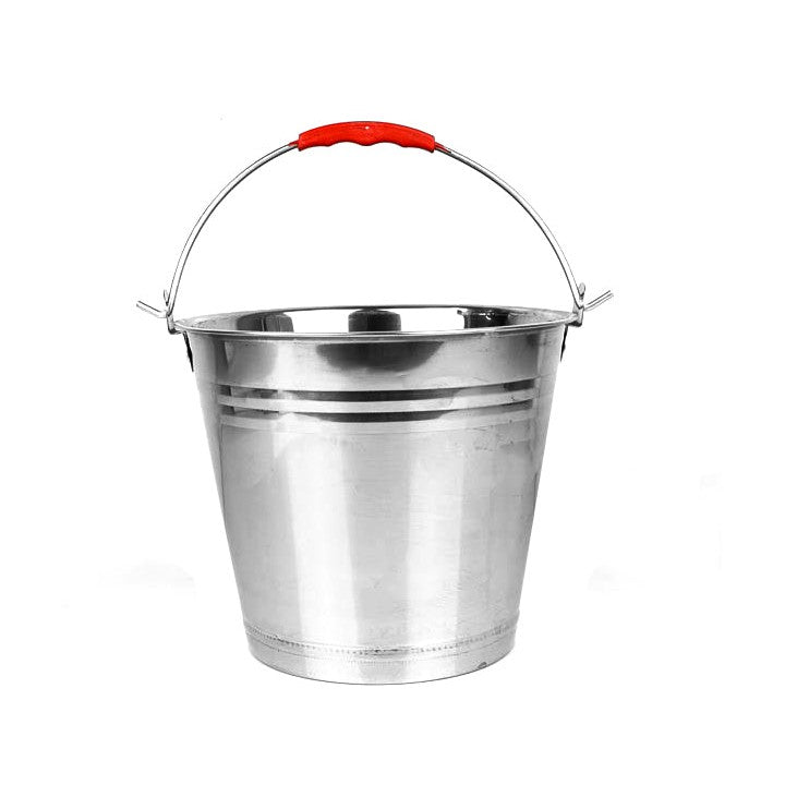 5L Bucket Stainless Steel 22cm