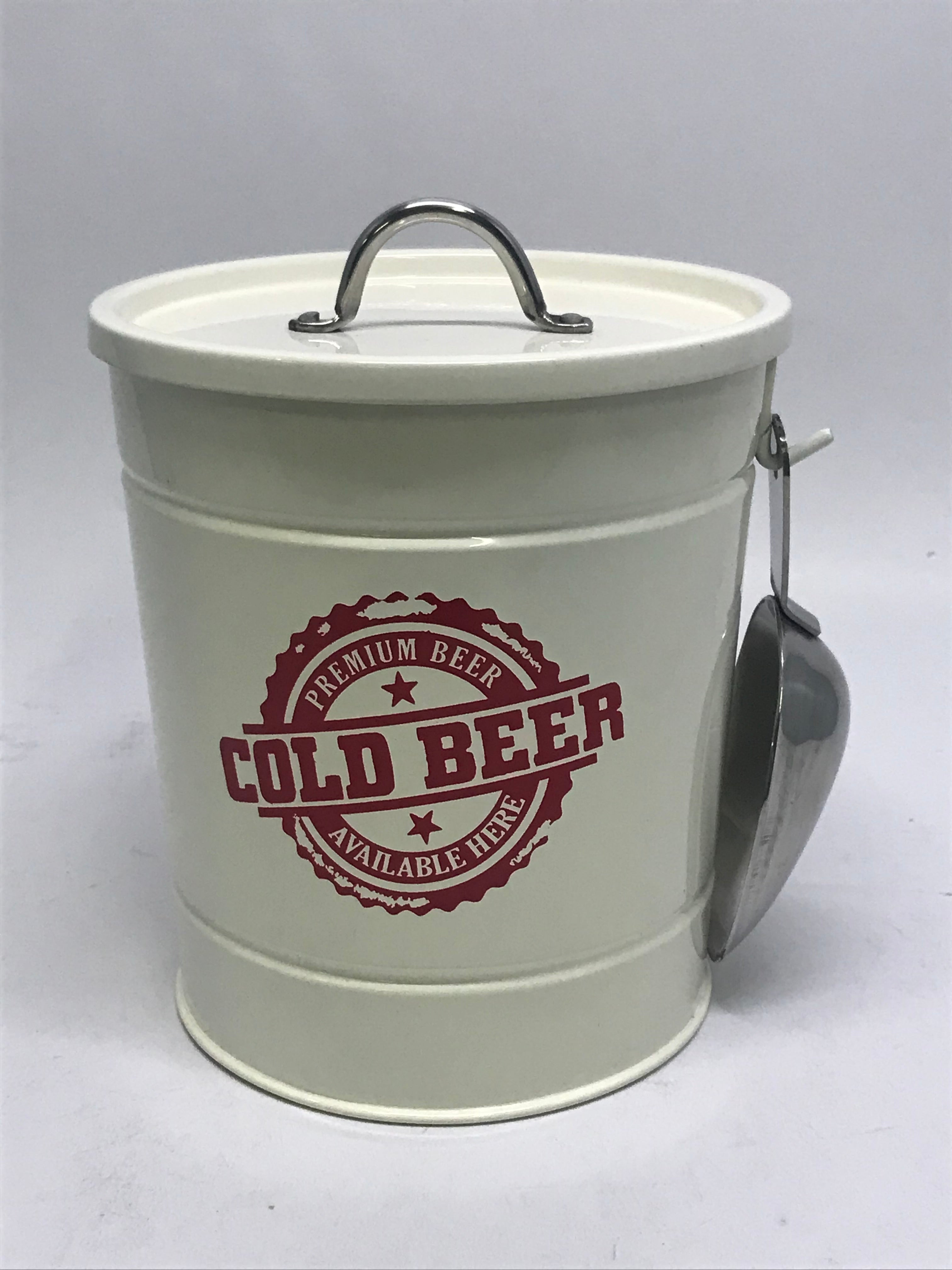 Ice Bucket 18cm with Lid & Stainless Steel Scoop
