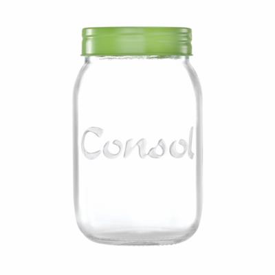 Consol 1L Glass Jar with Smartie Lid 10280