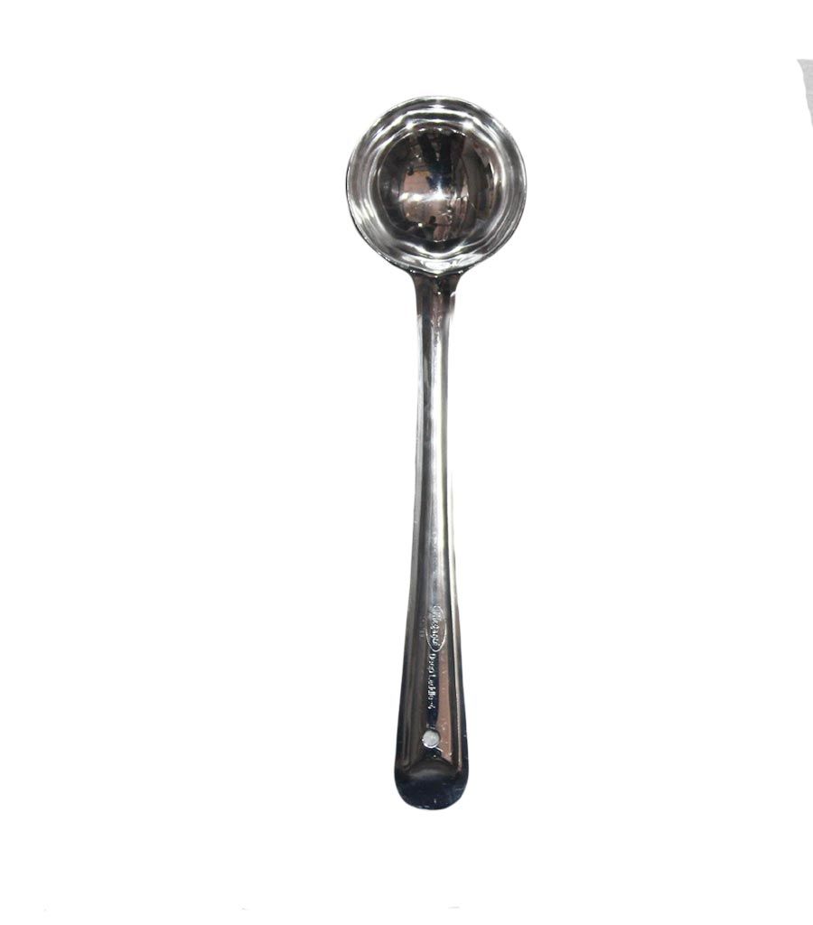 Soup Ladle Stainless Steel Solid Indian 8oz SGN1320