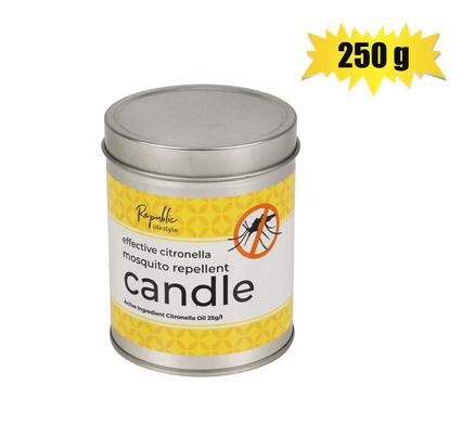 Candle Citronella 250g Camper Tin