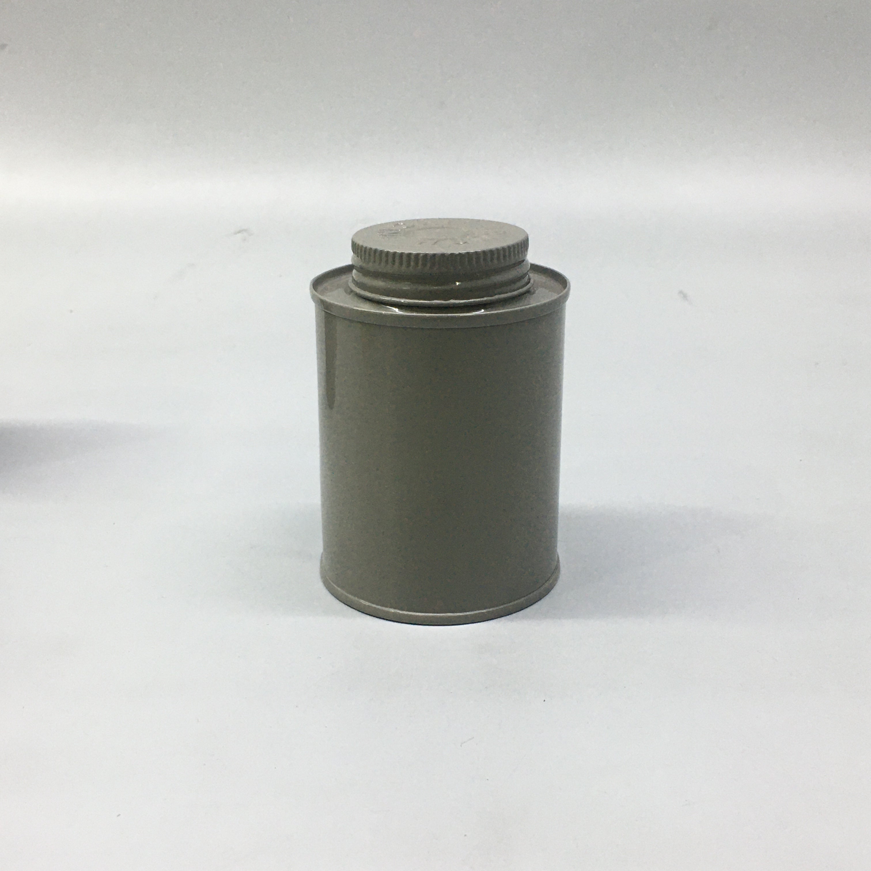 Vintage Spice Tin Canister Army Green 6x9.5cm