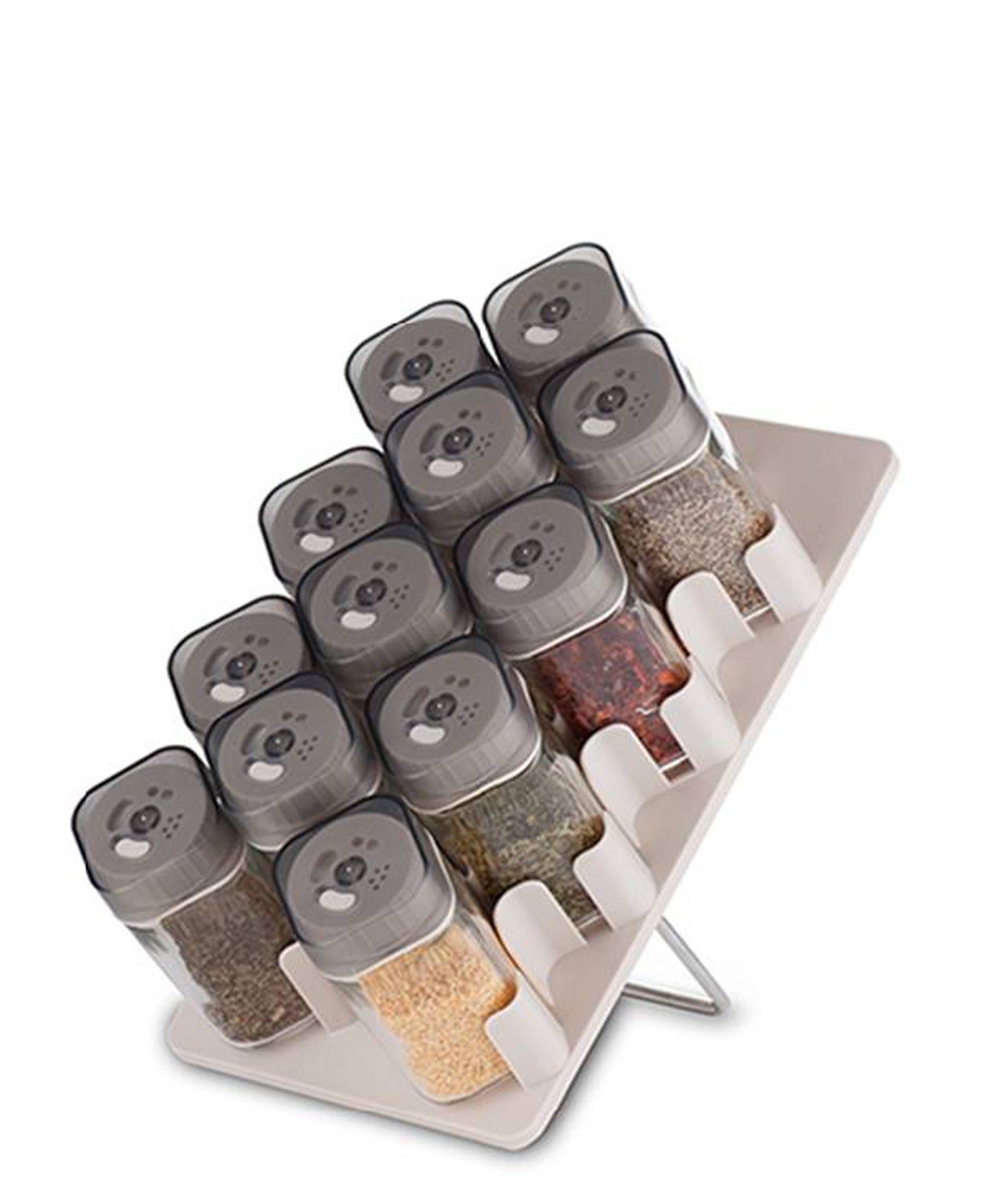 Aqua Spice Rack Grey 12 Jar (No Spice) 25022