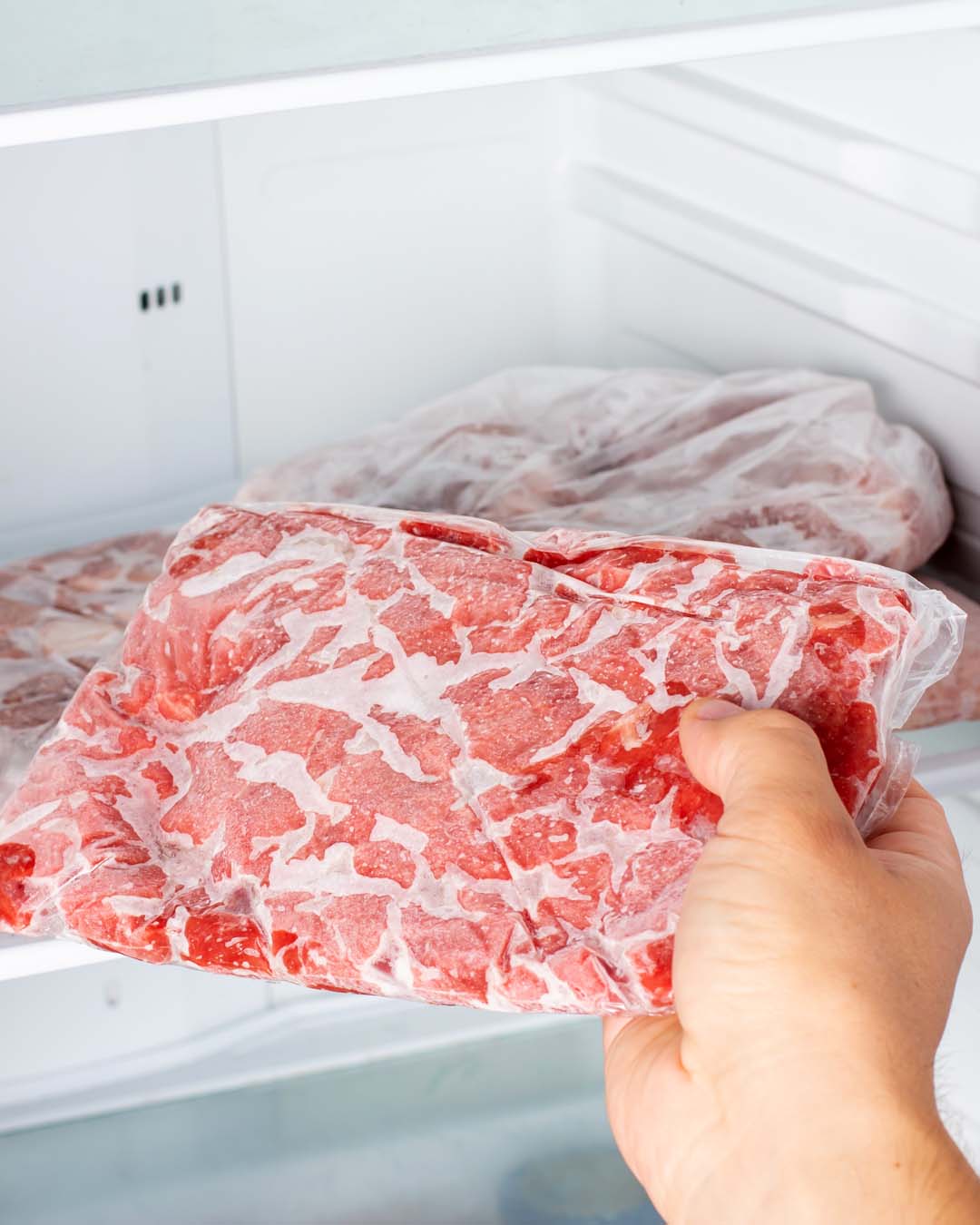 Meat Bag 200x300mm 50microns 1kg Clear Freezer Bag 250pack