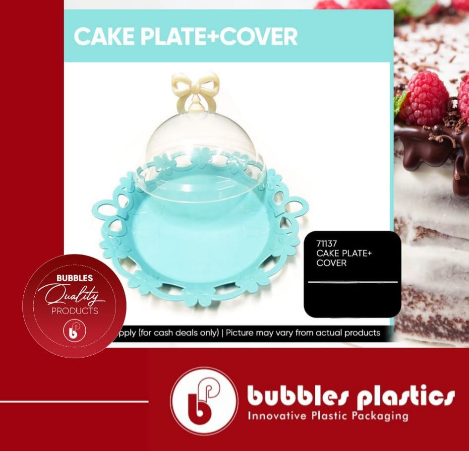 Patisserie Cake Plate with Dome Cover D31cm