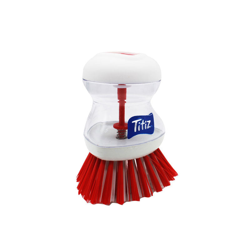 Soap Dispensing Palm Dish Brush TP-110