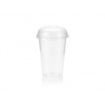 500ml Disposable Smoothie Polyprop Cup Clear Z-Range 10pack
