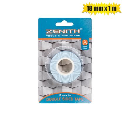 Zenith Double Sided Tape 18x1000mm