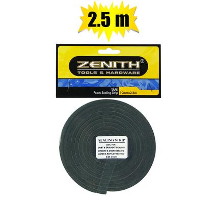 Zenith Foam Sealing Tape Stripe 10mmx2.5m
