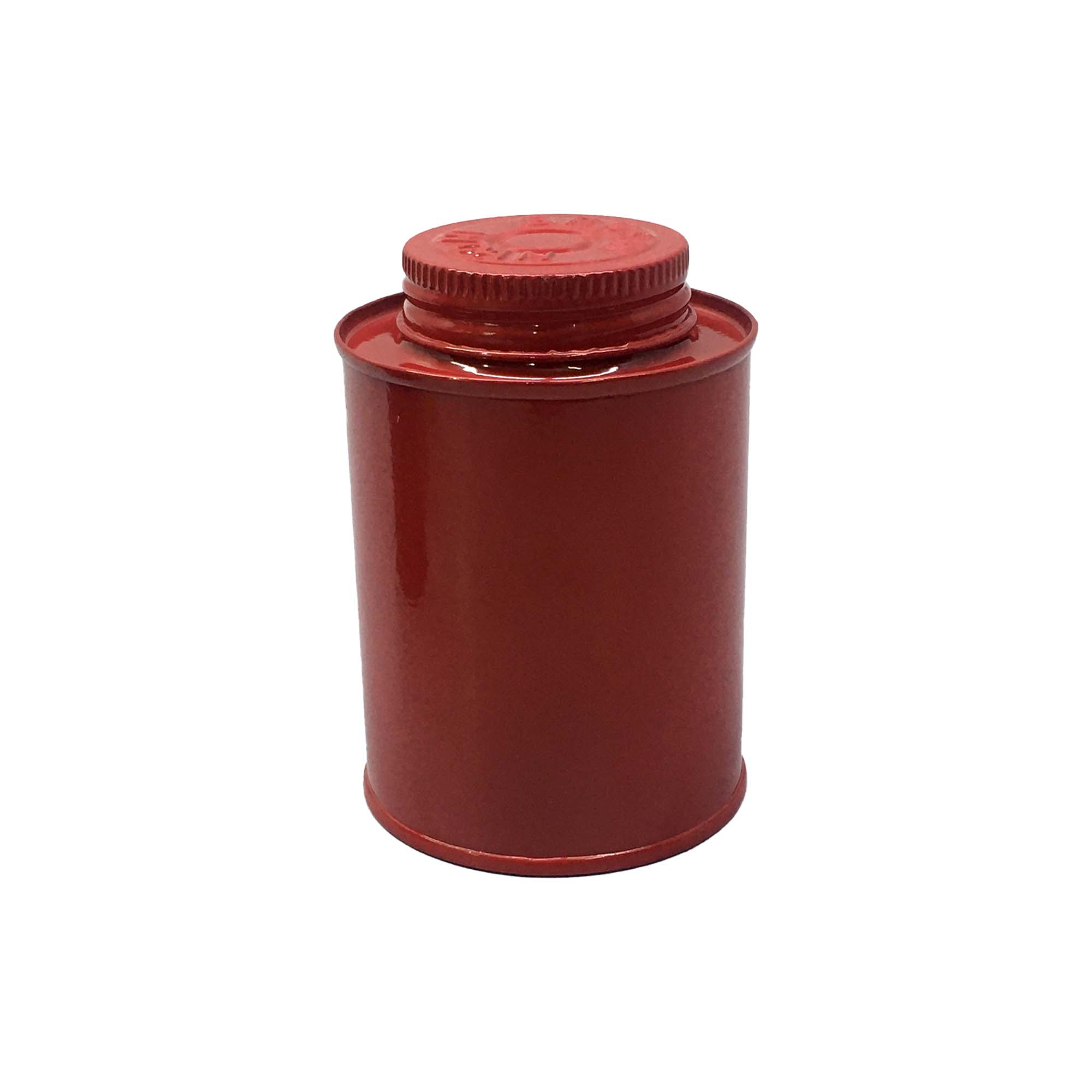 Vintage Spice Tin Canister Red 6x9.5cm