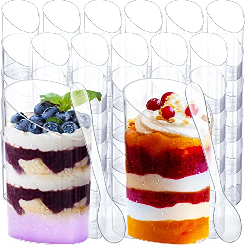 Acrylic Mini Dessert Cup 80ml 5pack