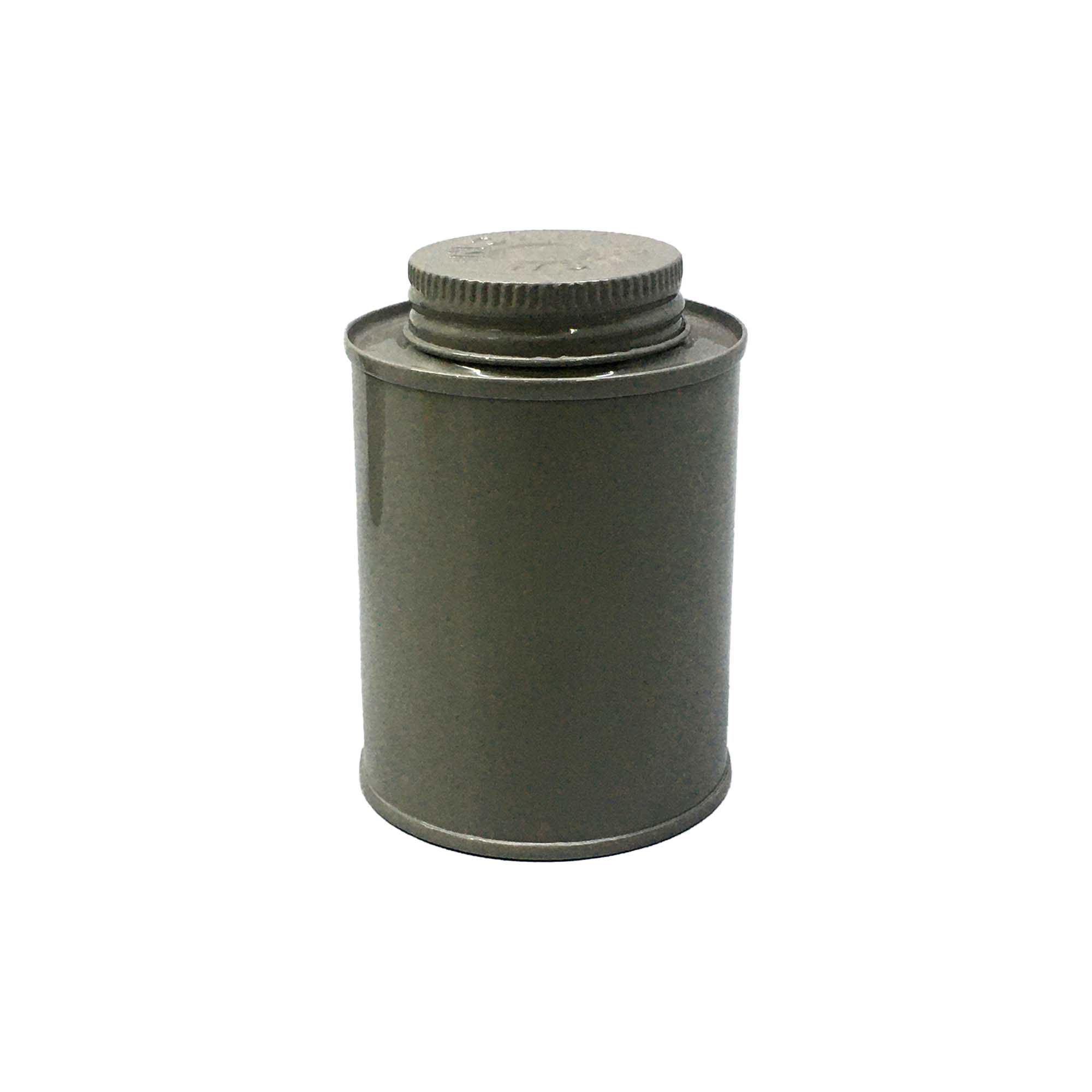 Vintage Spice Tin Canister Army Green 6x9.5cm