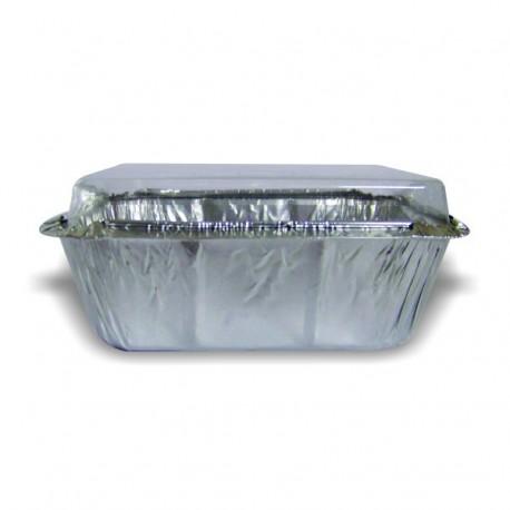 Aluminium Foil Baking Container Disposable with PVC Clear Lid 413PD - Each