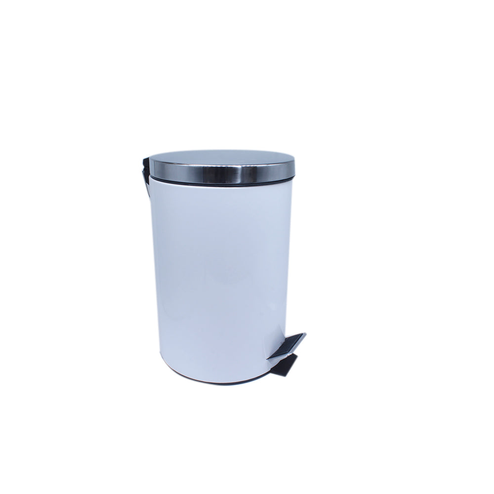 Office Pedal Dustbin 30L White SGN1407