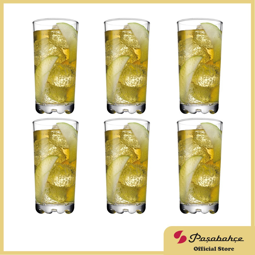 Pasabahce Karaman Hiball Glass Tumbler 250ml 6pack