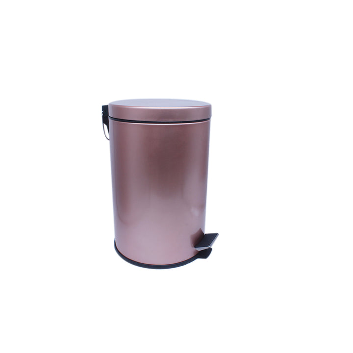 Office Pedal Dustbin 12L Rose Gold SGN090