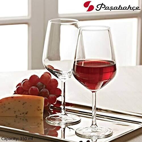 Pasabahce Glass Tumbler 350ml Allegra Red Wine 41128