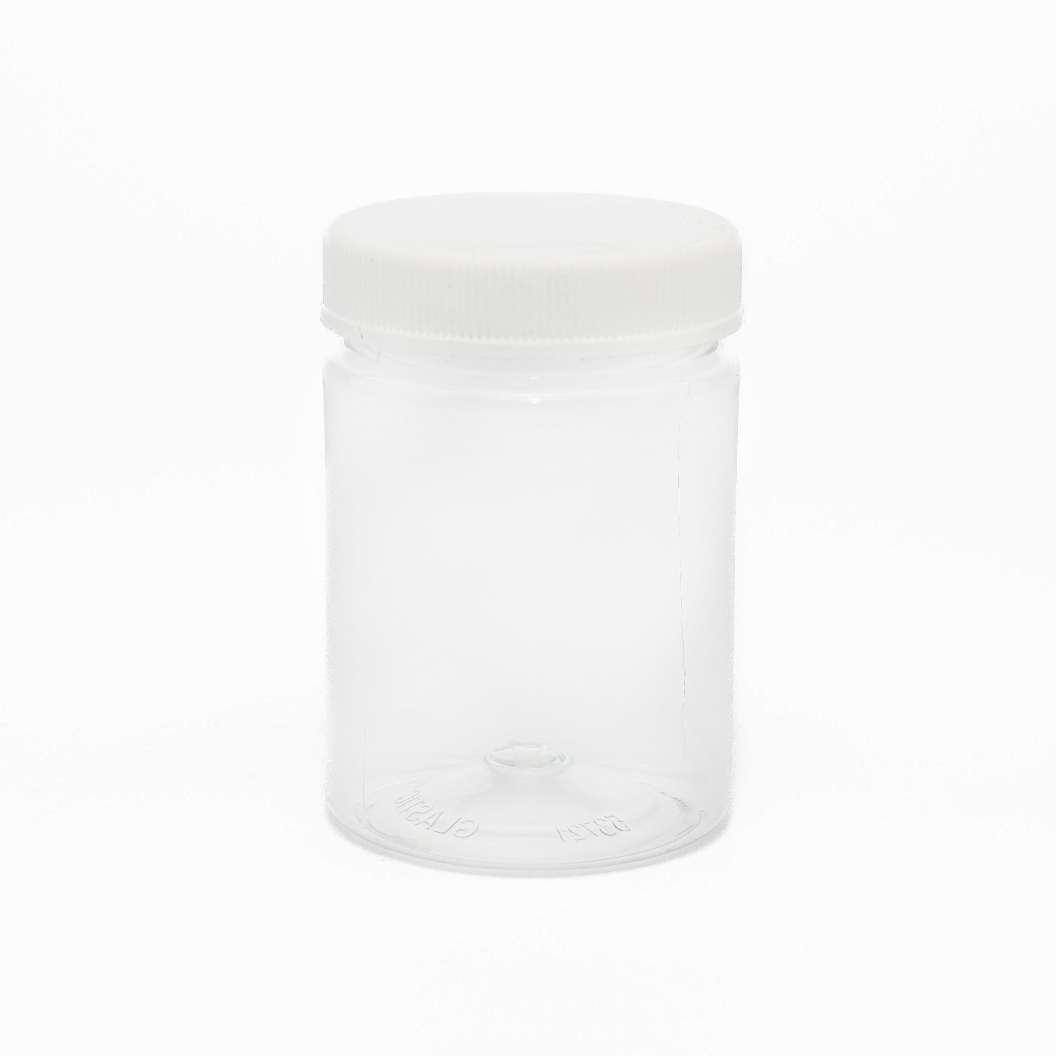 125ml Plastic Jar PET Bottle with Screw Lid 10pack