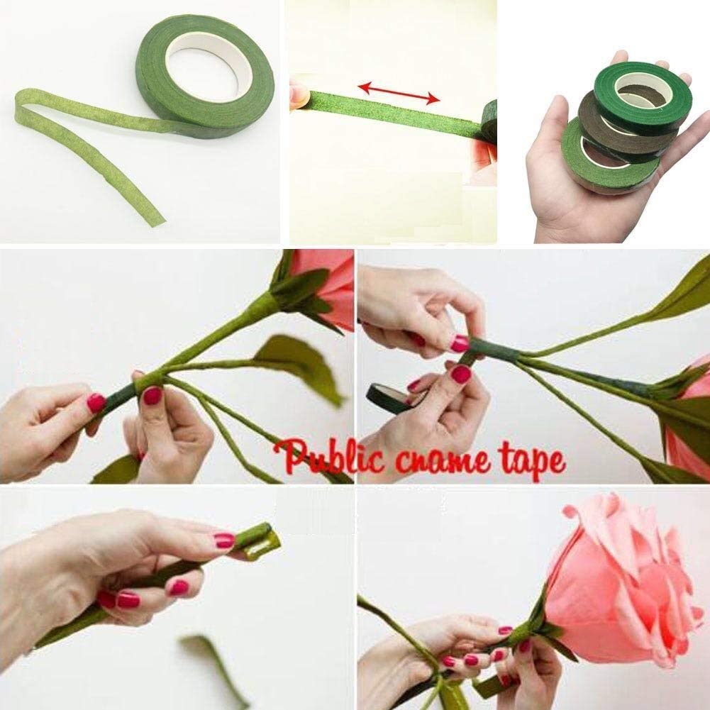 Floral Tape Green 1.2cmx27m 30-Yards