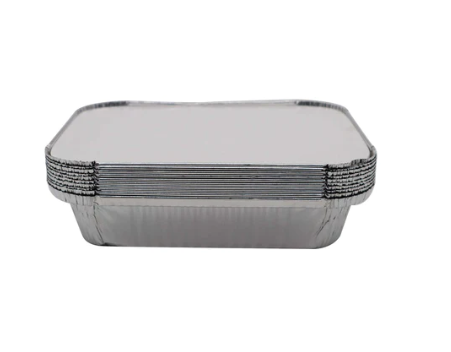 4153 Large Foil Take-Away Container 