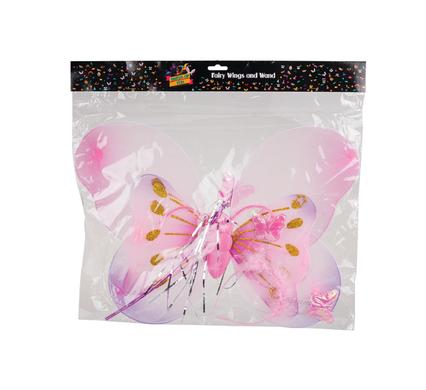 Dress Up Wings Wand Band Butterfly 54x40cm