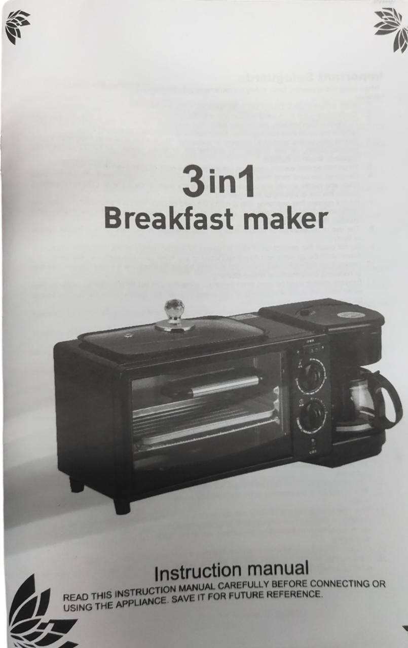 Microwave 3-in-1 Breakfast Maker 7L