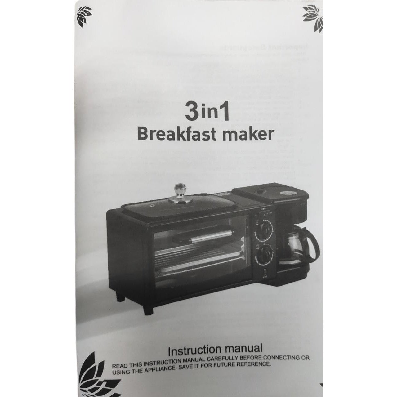 Mini Oven 3-in-1 Breakfast Maker 7L