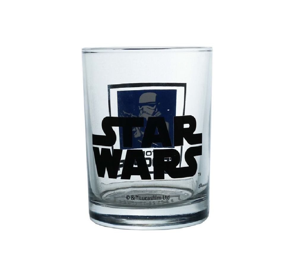Pasabahce Glass Tumbler 200ml Whisky Star Wars Storm Trooper 40966