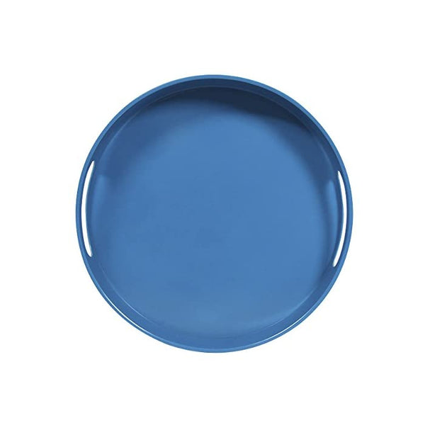 Melamine Serving Tray Round 28cm with Cut out Handles