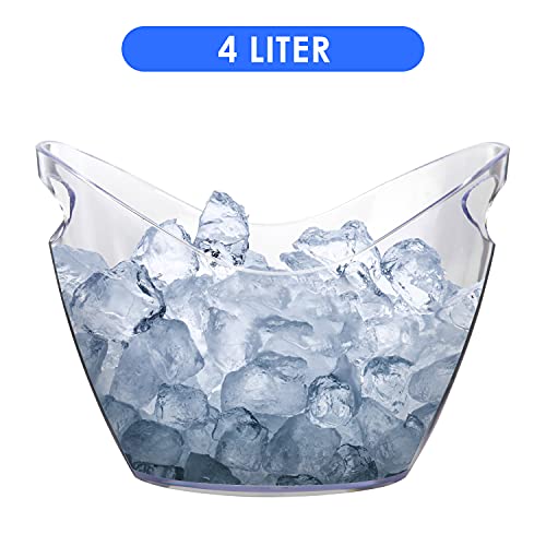Acrylic Ice Bucket 4L- Wine and Champagne Cooler 21405