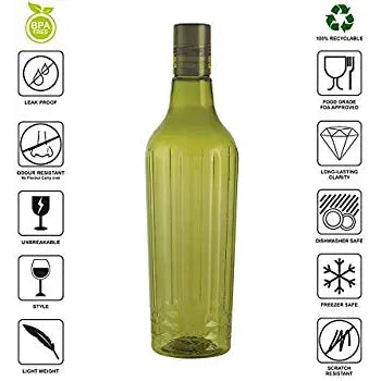 Steelo Crystal Sports Water Bottle 1000ml