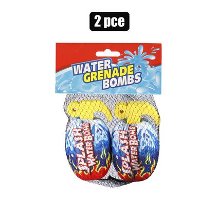 Water Grenade Bombs Toy Soaker 2pc