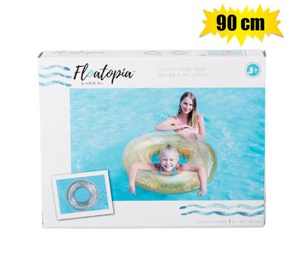 Intex Inflatable Swim Ring Round Tube 91cm Glitter