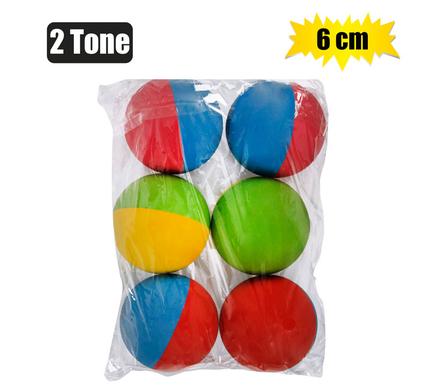 High Bounce Ball 2-Tone 6cm