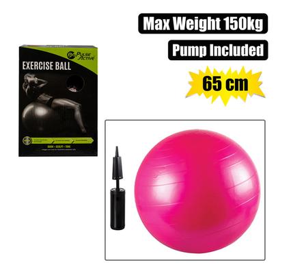 Fitness Ball Yoga Assorted 65cm