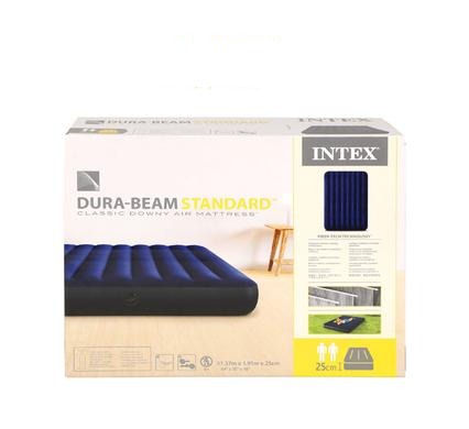 Intex Double Airbed Dura-Beam Standard 137x191x25cm