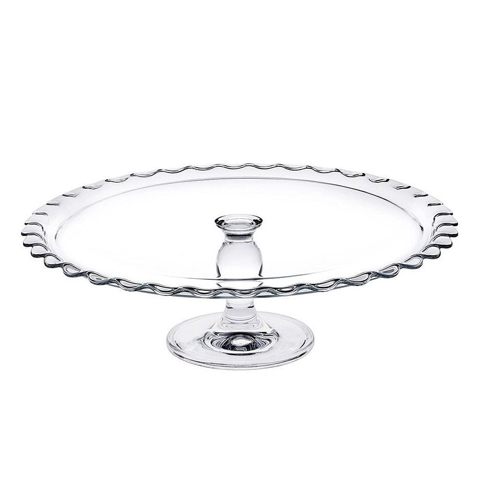 Pasabahce Patisserie Cake Server 370mm Footed Plate Stand