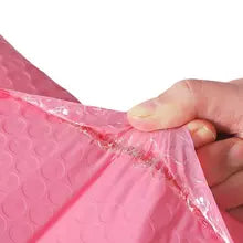 Bubble Pouch Mailer Bag Self-Seal Padded Envelope Matte Pink