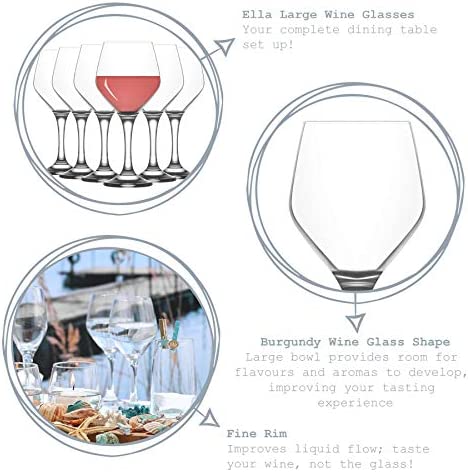 LAV Ella Water Glass 450ml ELL582F SGN1872
